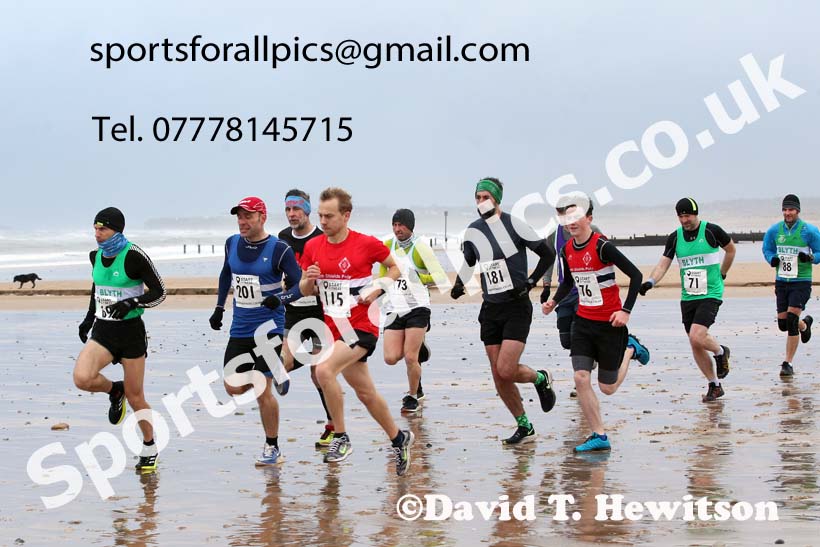 The 2021 Blyth Sands Race, December 5th. Photo: David T. Hewitson/Sports for All Pics